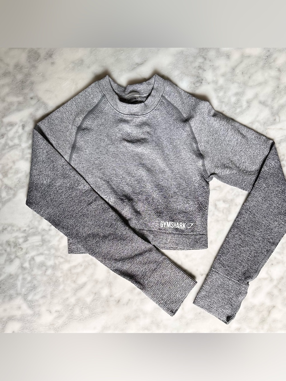 Gymshark Long-Sleeve Crop Top